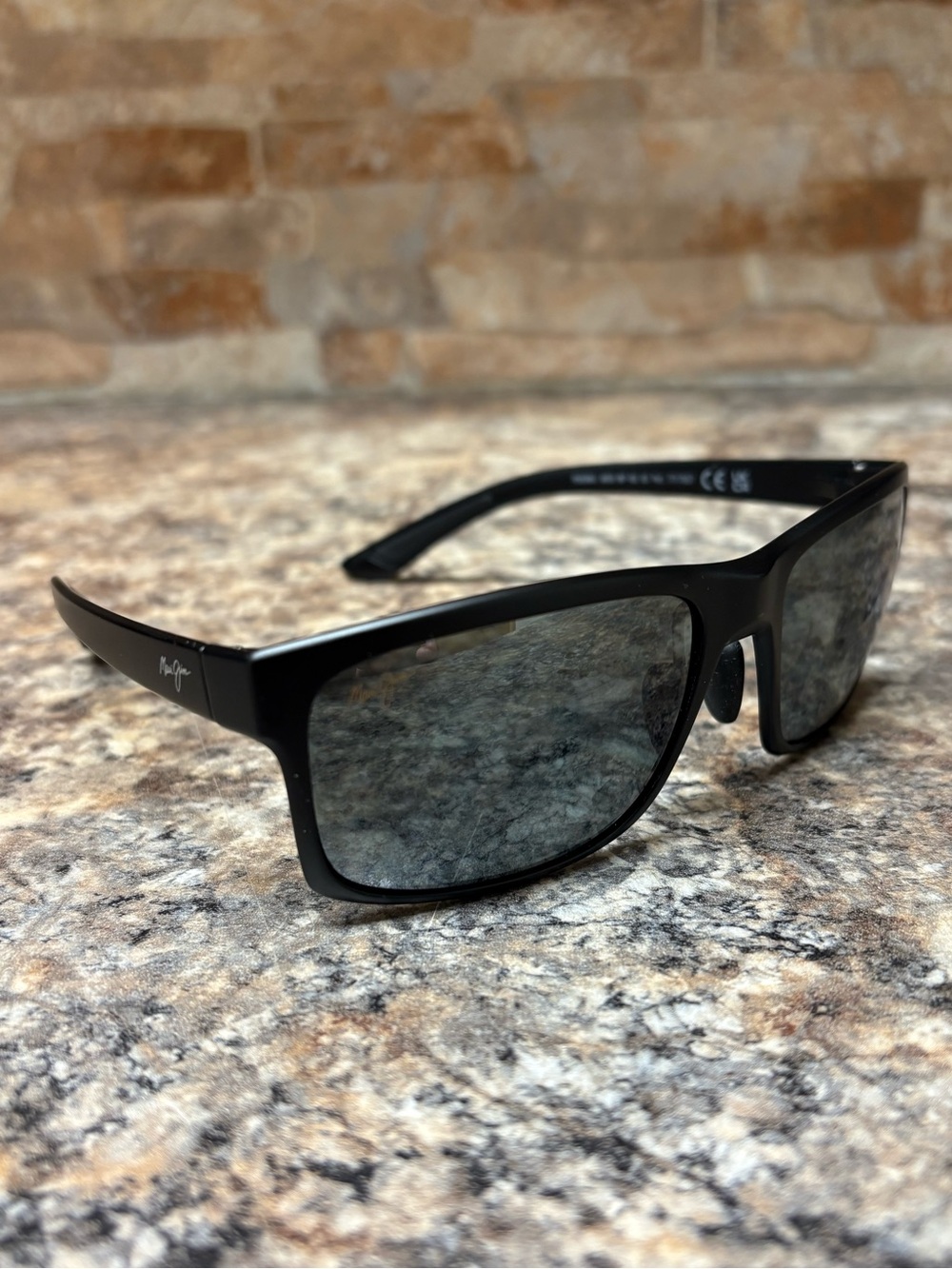 Maui Jim Pokowai Arch Sunglasses MJ439-2M Matte Black FRAME ONLY